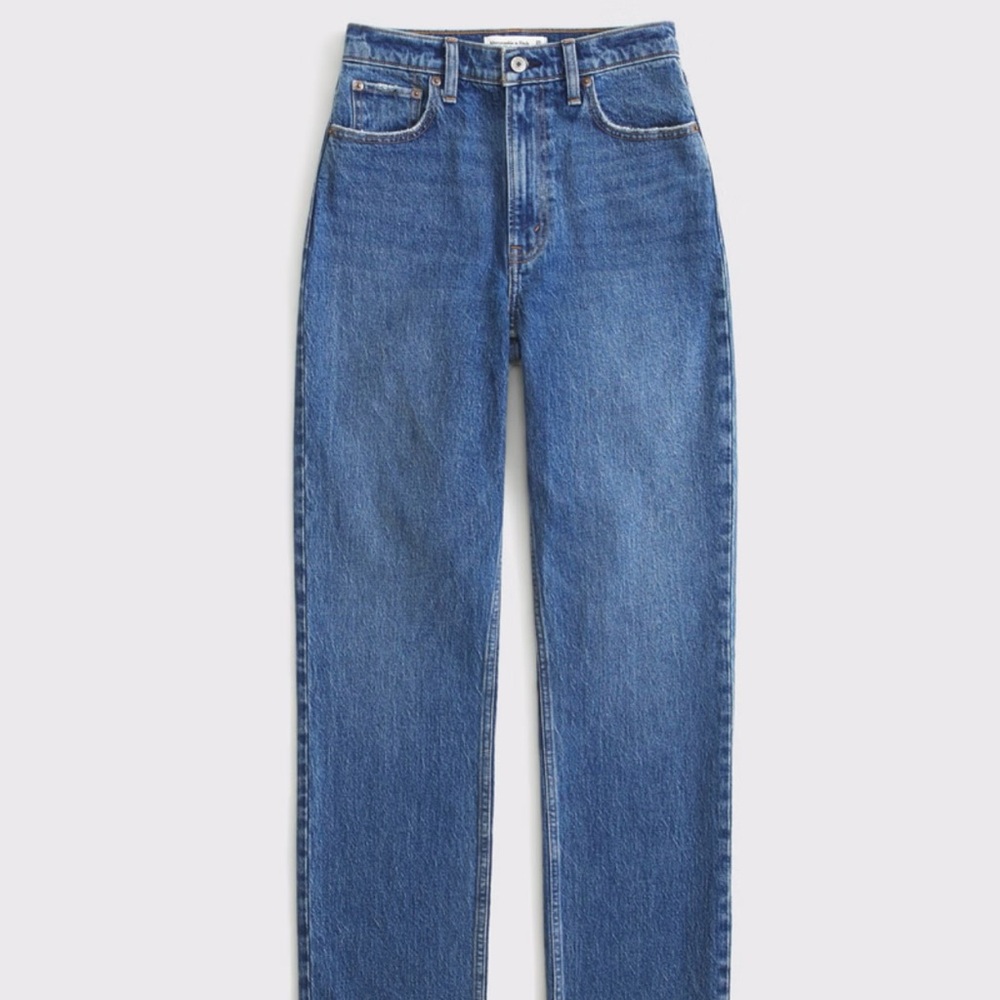 Abercrombie Ultra High Rise 90s Straight Jean